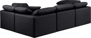 Indulge - Faux Leather 4 Piece Modular Corner Sectional - Simple Home Plus