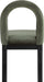Conrad - Velvet Dining Chair With Black Legs - Simple Home Plus