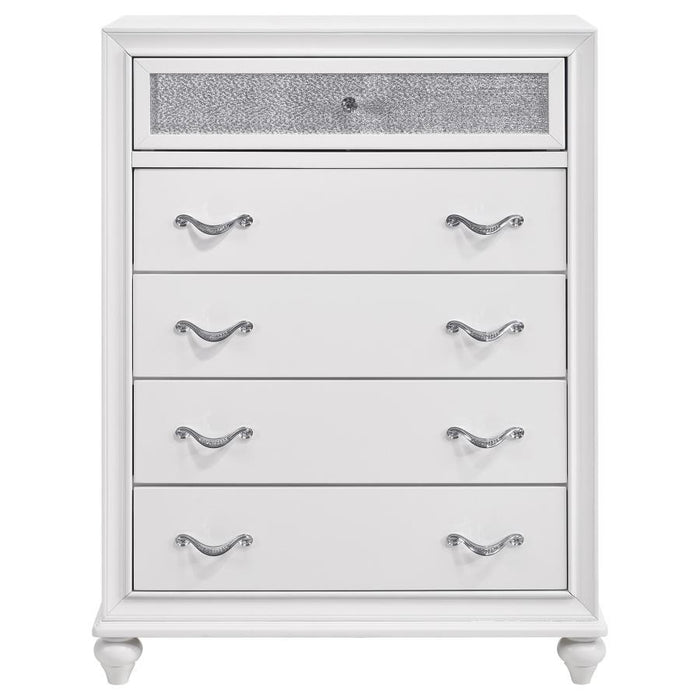 Barzini - 5-Drawer Bedroom Chest - Simple Home Plus