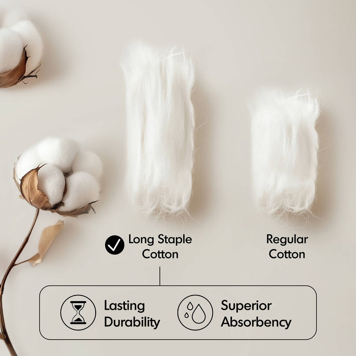800GSM - 8 Piece Antimicrobial Towel Set - Brown - Simple Home Plus