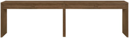 Avro - Solid Wood And Oak Veneer Desk - Simple Home Plus