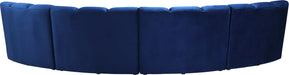 Infinity - 4 Piece Velvet Modular Sectional - Simple Home Plus