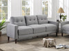 Bowen - Upholstered Track Arm Tufted Sofa - Simple Home Plus