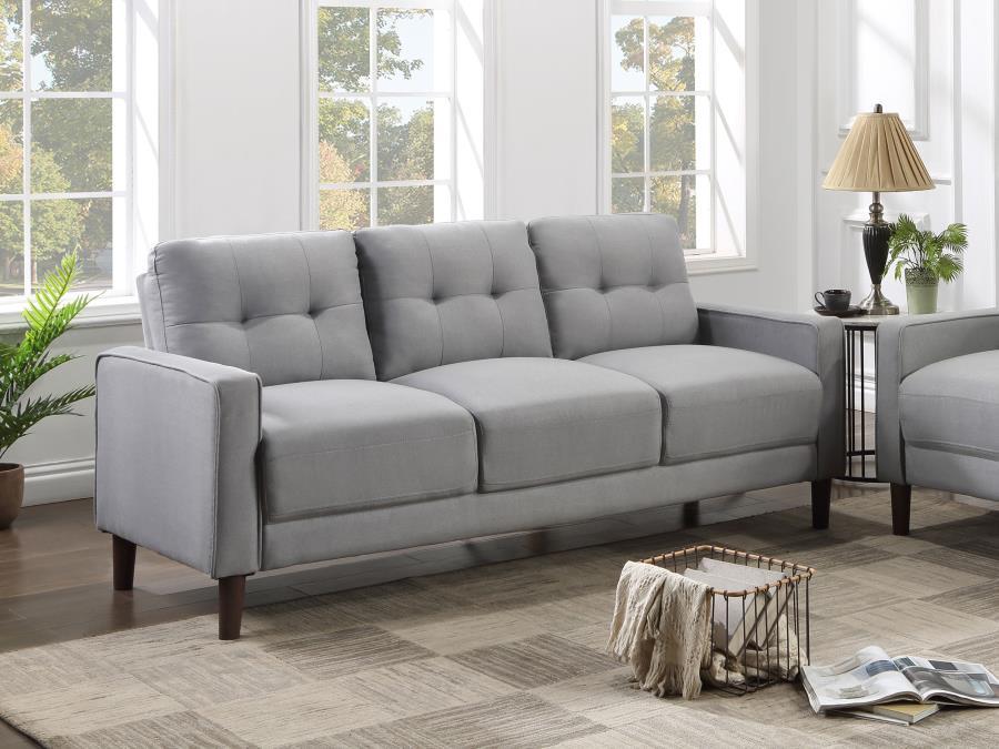 Bowen - Upholstered Track Arm Tufted Sofa - Simple Home Plus