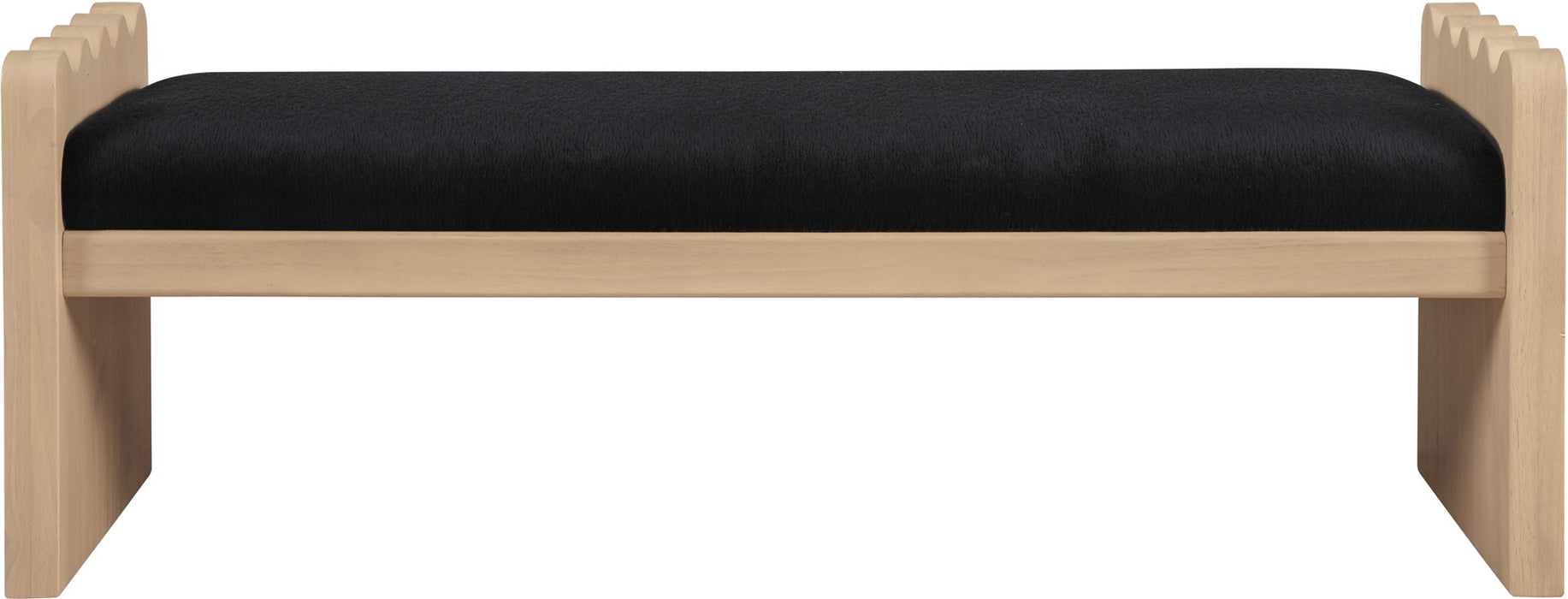 Sonia - Bench With Natural Base - Simple Home Plus