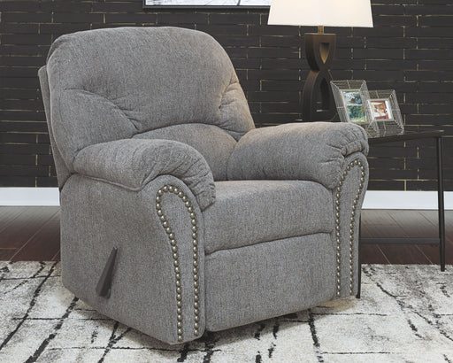 Allmaxx - Pewter - Rocker Recliner - Simple Home Plus