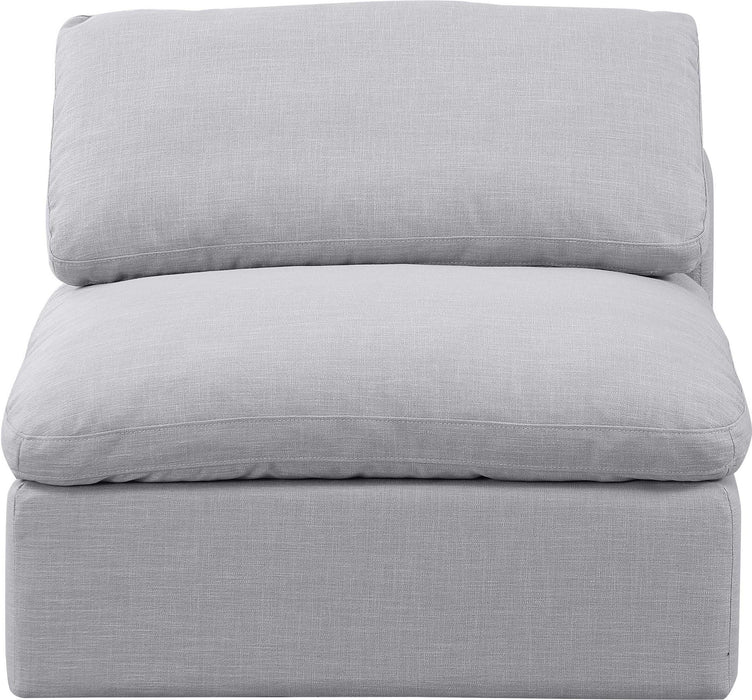 Indulge - Linen Armless Chair - Simple Home Plus