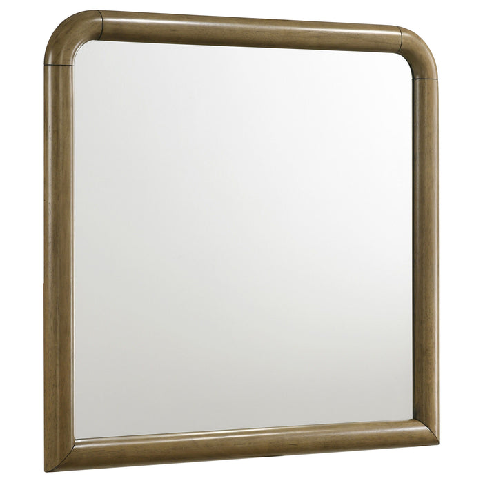 Amsbury - Dresser Mirror - Nutmeg - Simple Home Plus
