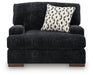 Whitmore Manor - Chair And A Half - Black Pearl - Simple Home Plus