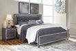 Lodanna - King Panel Rails - Gray - Simple Home Plus