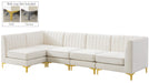 Alina - 5 Piece Modular Sectional - Simple Home Plus