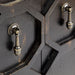 Hanley - 2 Doors Accent Cabinet - Black - Simple Home Plus