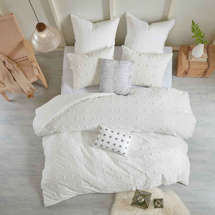 Brooklyn - Duvet Cover Set - Ivory - Simple Home Plus
