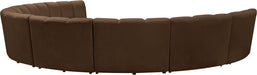Infinity - 8 Piece Velvet Modular Sectional - Simple Home Plus