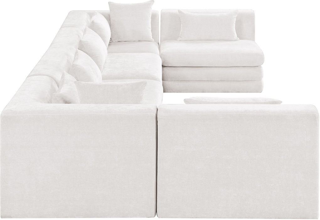 Stellar - 6 Piece Upholstered Modular Sectional - Simple Home Plus