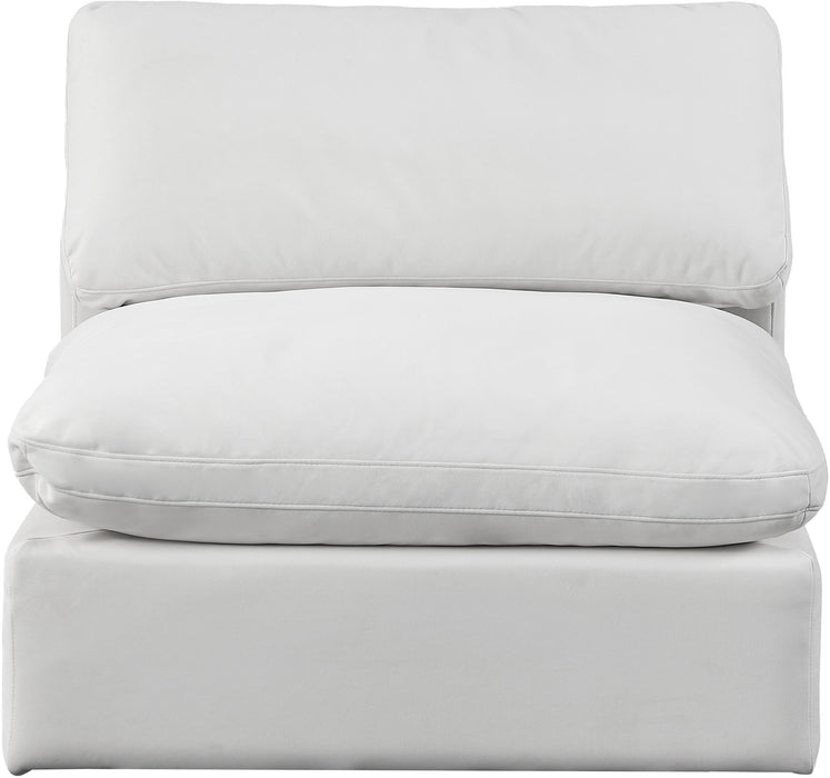 Comfy - Velvet Armless Chair - Simple Home Plus