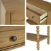 Beckett - 2 Drawers Accent Chest - Natural - Simple Home Plus