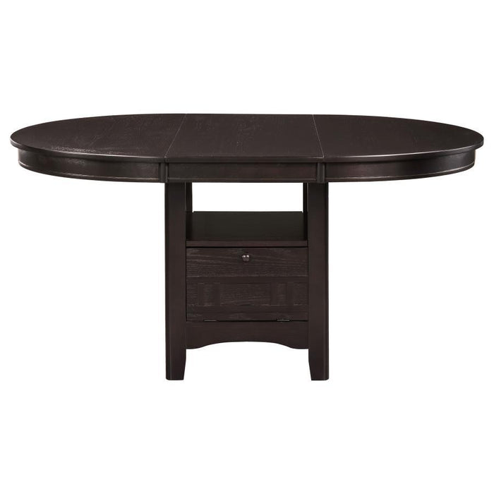 Lavon - Oval Extension Leaf Dining Table - Simple Home Plus