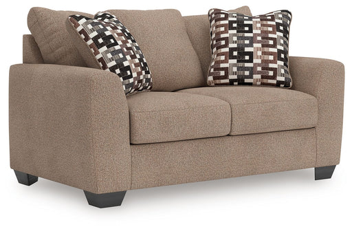 Triston-Peaks - Suede - Loveseat - Simple Home Plus