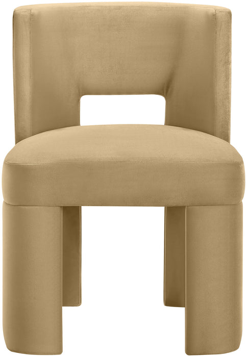 Zuno - Velvet Performance Fabric Upholstered Dining Chair (Set of 2) - Simple Home Plus