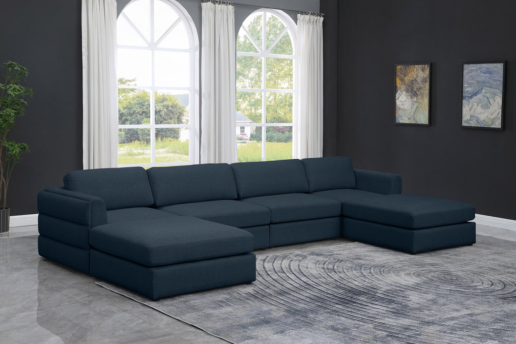 Beckham - 6 Piece Double Chaise Modular Sectional - Simple Home Plus