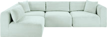 Shaggy - 4 Piece Modular Sectional - Simple Home Plus