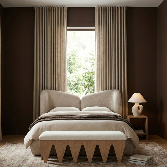 Altair - Bench - Light Brown Base - Simple Home Plus