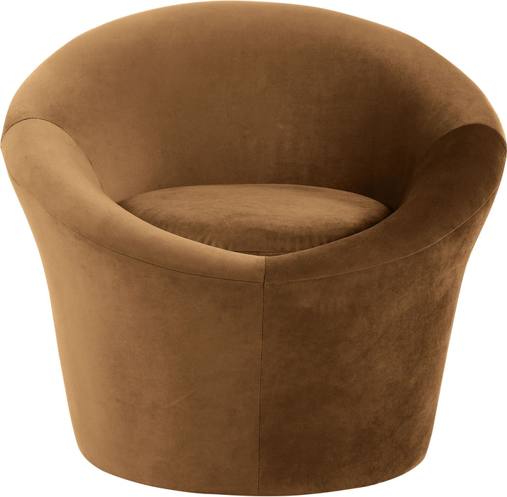 Tristan - Accent Chair - Saddle - Simple Home Plus