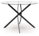 Pharwynn - 5 Pc. - Dining Room Table, 4 Side Chair - Black - Simple Home Plus