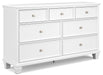 Fortman - White - Dresser - Simple Home Plus