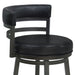 Madrid - Counter Height Swivel Bar Stool - Mineral - Simple Home Plus