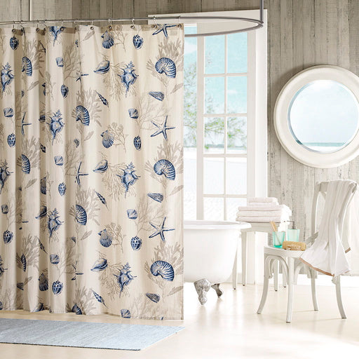 Bayside - Shower Curtain - Blue - Simple Home Plus