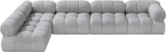 Ames - 5 Piece Modular L-Shaped Sectional - Simple Home Plus