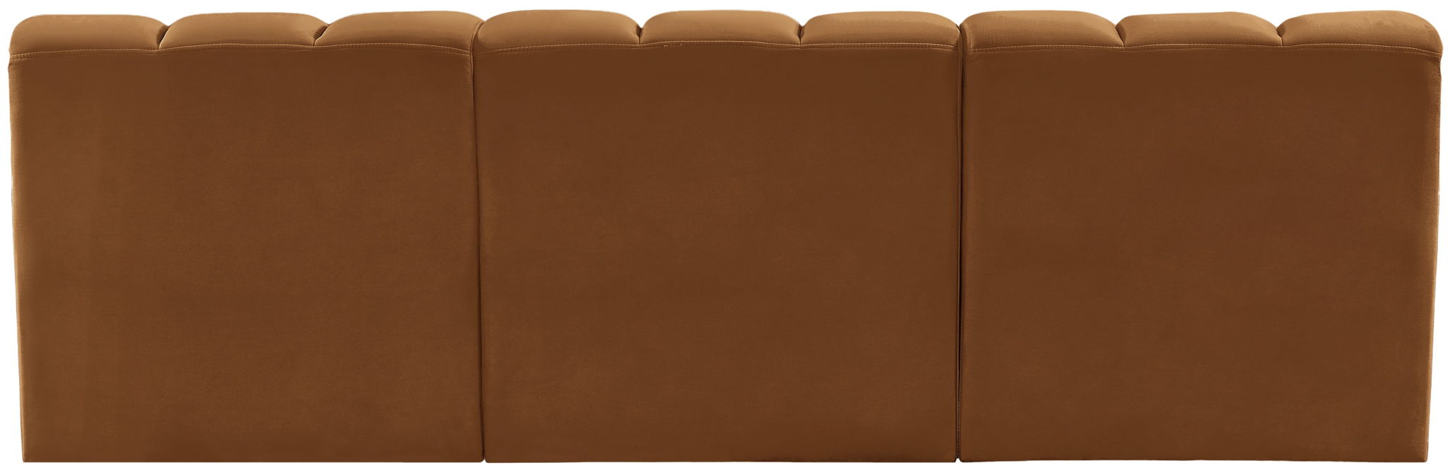 Arc - Velvet 3 Piece Modular Straight Sofa - Simple Home Plus