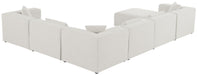 Cube - Linen 7 Piece Modular Sectional - Simple Home Plus