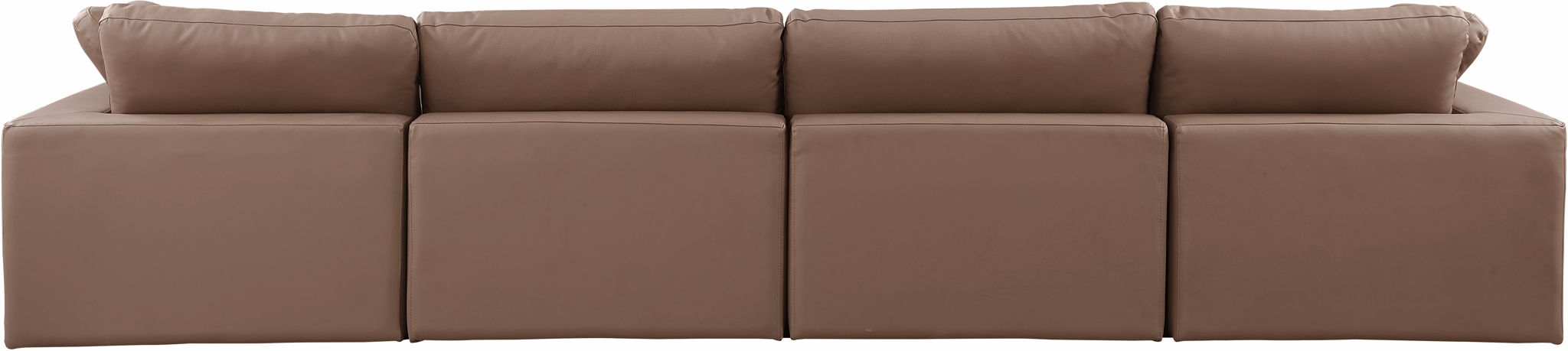 Comfy - Faux Leather Modular Sofa 4 Seats - Simple Home Plus