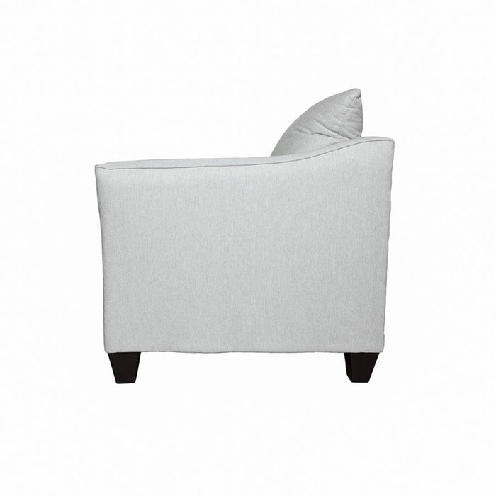 Salizar - Upholstered Flared Arm Accent Chair - Simple Home Plus