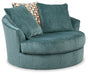 Laylabrook - Oversized Swivel Accent Chair - Simple Home Plus