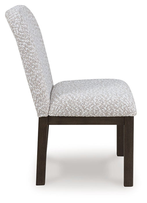 Neo - Rich Brown - Dining Upholstered Side Chair (Set of 2) - Simple Home Plus