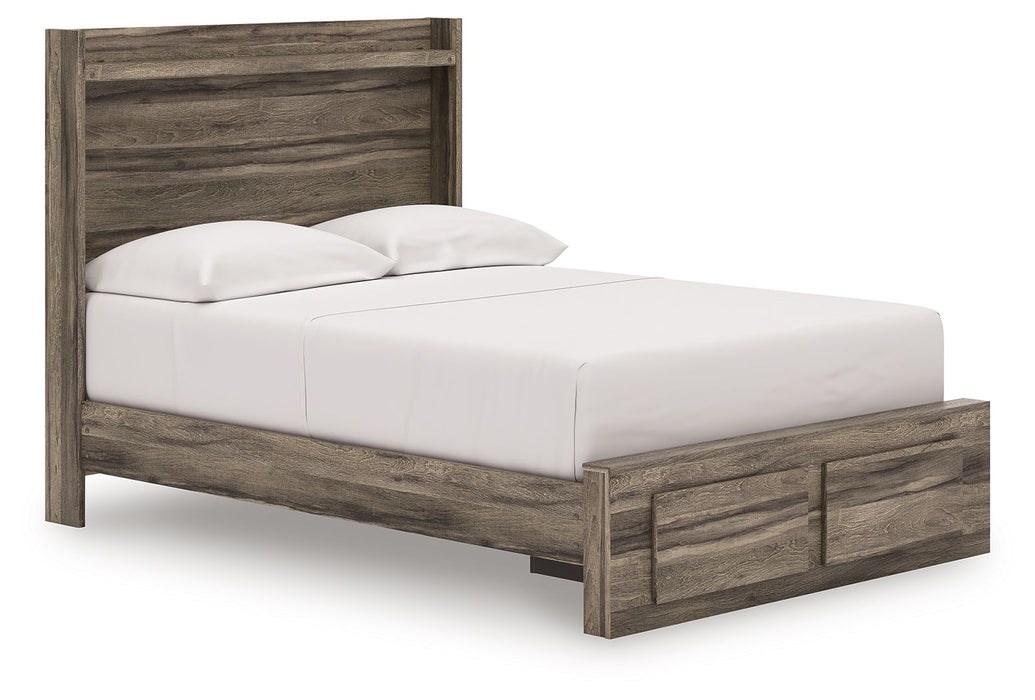 Elbrim - Panel Storage Bed - Simple Home Plus
