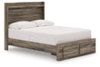 Elbrim - Panel Storage Bed - Simple Home Plus