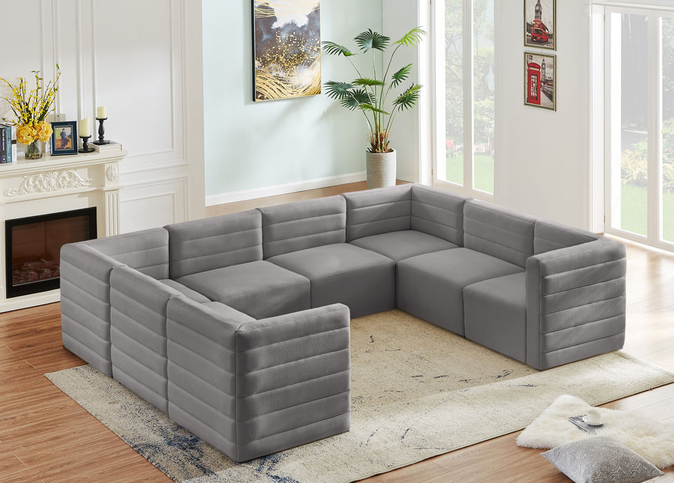 Quincy - 8 Piece  Modular Sectional - Simple Home Plus