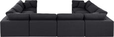 Comfy - 8 Piece Linen Modular Sectional - Simple Home Plus