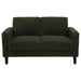 Ruth - Upholstered Track Arm Loveseat - Simple Home Plus
