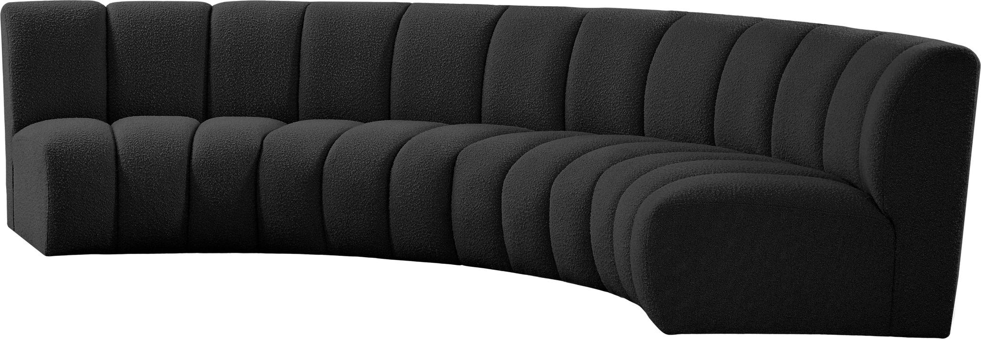 Infinity - 4 Piece Boucle Modular Sectional - Simple Home Plus
