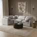 Indulge - Linen 4 Piece Modular Corner Sectional - Simple Home Plus