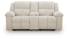 Orlen - Double Reclining Loveseat With Console - Winter - Simple Home Plus