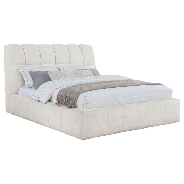 Nollet - Upholstered Platform Bed - Simple Home Plus