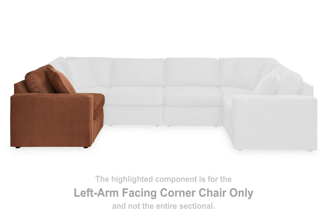 Modmax - Laf Corner Chair - Spice - Simple Home Plus