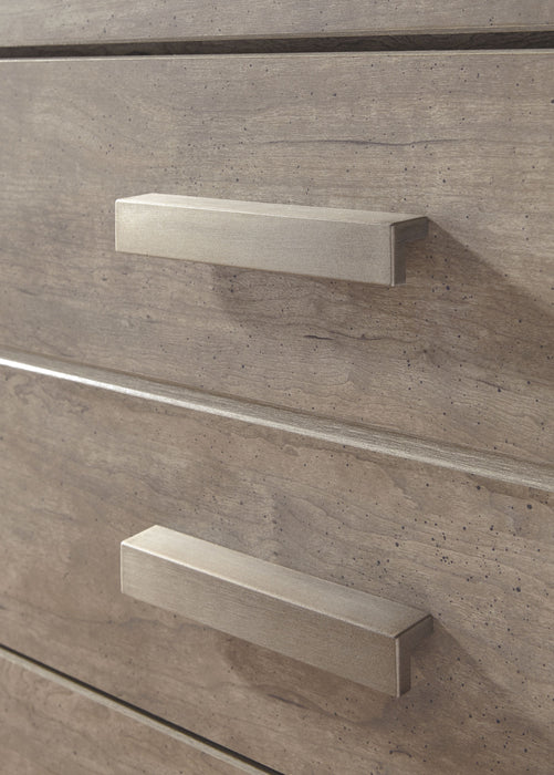 Culverbach - Gray - Two Drawer Night Stand - Simple Home Plus